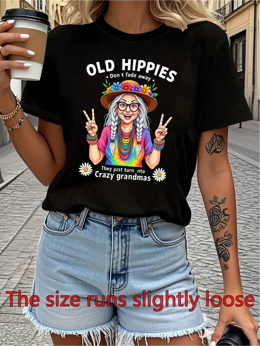 Women T-Shirts - Black - View 1