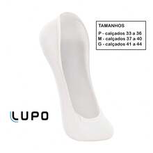 Kit Of 2 Lupo Basic Seamless Slipper Socks With Silicone 03287-088 - 白色 - 查看 3