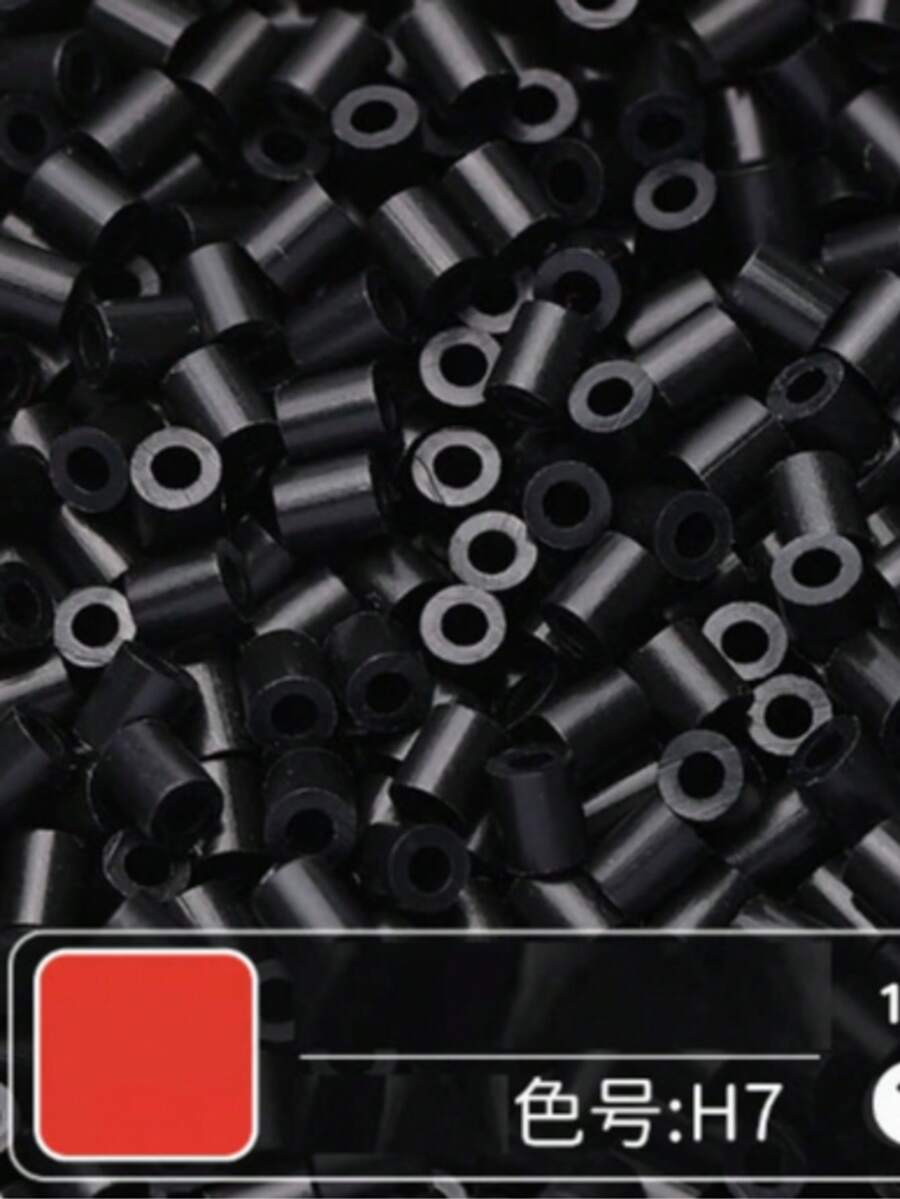 2000 hạt nhựa nung chảy 2.6mm/gói, hạt nhựa lỗ nhỏ sáng tạo, phụ kiện bổ sung, hạt nhựa nung chảy thủ công, nghệ thuật pixel DIY, ghép hình 3D, hạt nhựa ủi DIY, đồ thủ công mỹ nghệ. - H7 - Xem 1