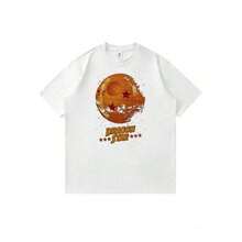 Camiseta informal con estampado Y2KDragon-BallS-StarS-Wars-Death-Star-Crossover 2026 Japanese Anime Men's T-Shirts Funny Cute Cartoon Women T-Shirt Short-Sleeved T-Shirts Graphic Tees Kawaii Printed T-Shirts Graphic T-Shirts Crew Neck 100% Cotton,Camisetas de dibujos animados para mujer,Prenda masculina de moda,Camisetas de anime japonés para hombre,Bonita camiseta estampada - Blanco - Ver 7