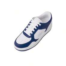 Alo Yoga Recovery Mode Durable And Breathable Low-Top Sneakers, Unisex, White And Blue - 40 - View 6