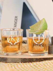 Ly rượu whisky mini khắc tên theo yêu cầu, quà tặng phù rể tùy chỉnh, ly khắc laser, ly rượu whisky cho tiệc cưới, quà tặng đám cưới, quà tặng cho phù rể. - nhiều màu - Xem 3