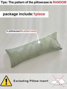 1pc Bohemian Style Green Cutout Diamond Striped Pattern Tufted Pillowcase, Vintage Farmhouse Polyester Decorative Throw Pillow Cover, Suitable For All Seasons, Home Decor Cushion Cover, Machine Washable, Pillow Insert Not Included - Green - View 4