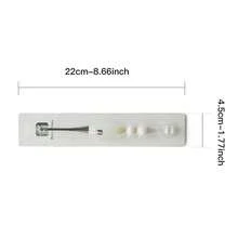 钩针，亚克力白色欧式大号手柄，3.0mm-8.0mm，1个 - 4.5毫米 - 查看 1