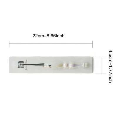 Crochet Hook, Acrylic White European Style Large Handle, 3.0mm-8.0mm 1 Piece