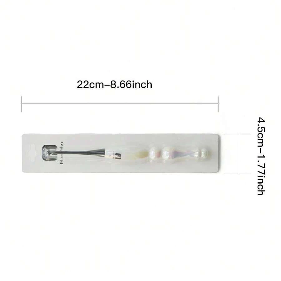 钩针,亚克力白色欧式大号手柄,3.0mm-8.0mm,1个 - 4.5毫米 - 查看 1
