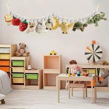 New Doll Storage Hanging Wall Organizer, Bedroom Decor Plush Doll Storage - Multicolor - View 7