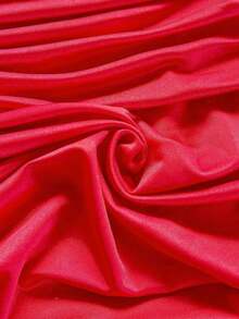 Vestido mini ajustado de punto rojo con hombros descubiertos para mujer, diseño con espalda calada, adecuado para vacaciones, citas, té de la tarde, temporada de bodas, playa, crucero, vacaciones en la ciudad, vacaciones bohemias, festivales de - Rojo - Ver 7