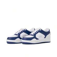 Alo Yoga Recovery Mode Durable And Breathable Low-Top Sneakers, Unisex, White And Blue - 40 - View 5