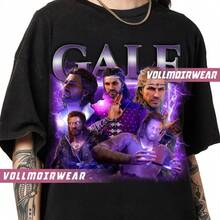 Camiseta unisex de Gale de  3: Camiseta de estilo vintage - Negro - Ver 6