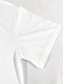 2026 Nuevos productos de gran : camiseta de cuello redondo con estampado "La bondad es gratis". Es una opción ideal para el uso diario informal. Versátil y práctico, emana un natural y elegante, lo que lo convierte en un artículo imprescindible para las fiestas de verano. - Blanco - Ver 4