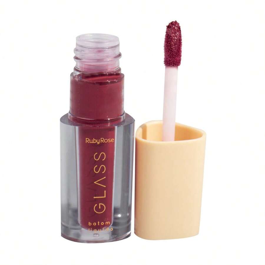 Batom Liquido Velvety - Glass Ruby Rose - BG05 - Visão 1