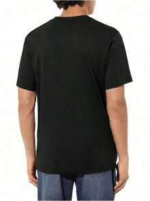 Playera Western Con Estampado De Labios Y Llamas A Cuadros, Camiseta Oversize Para Conciertos Country, Estilo Retro Cowgirl, Graphic Tee Divertida Para Hombre Y Mujer, Cuello Redondo Y Ajuste Holgado 2026 - Negro - Ver 3