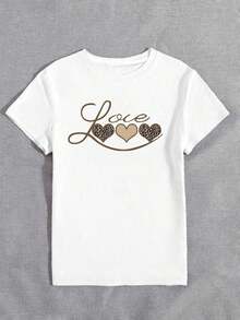 YOKASA Camiseta de manga corta con estampado informal de verano para mujerPure-Cotton - Blanco 2 - Ver 3