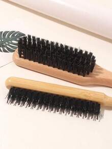 2pcs Smooth Hair Brush, Soft Bristles, Can Smooth Hairline, Create Glossy Hairstyle, Suitable For All Hair Types, Smooth Frizzy Hair, Restore Hair Luster And Texture. - Multicolor - View 7