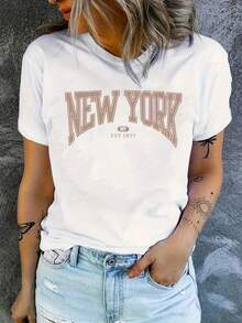 Small Size Y2k Style T-Shirt - White - View 10