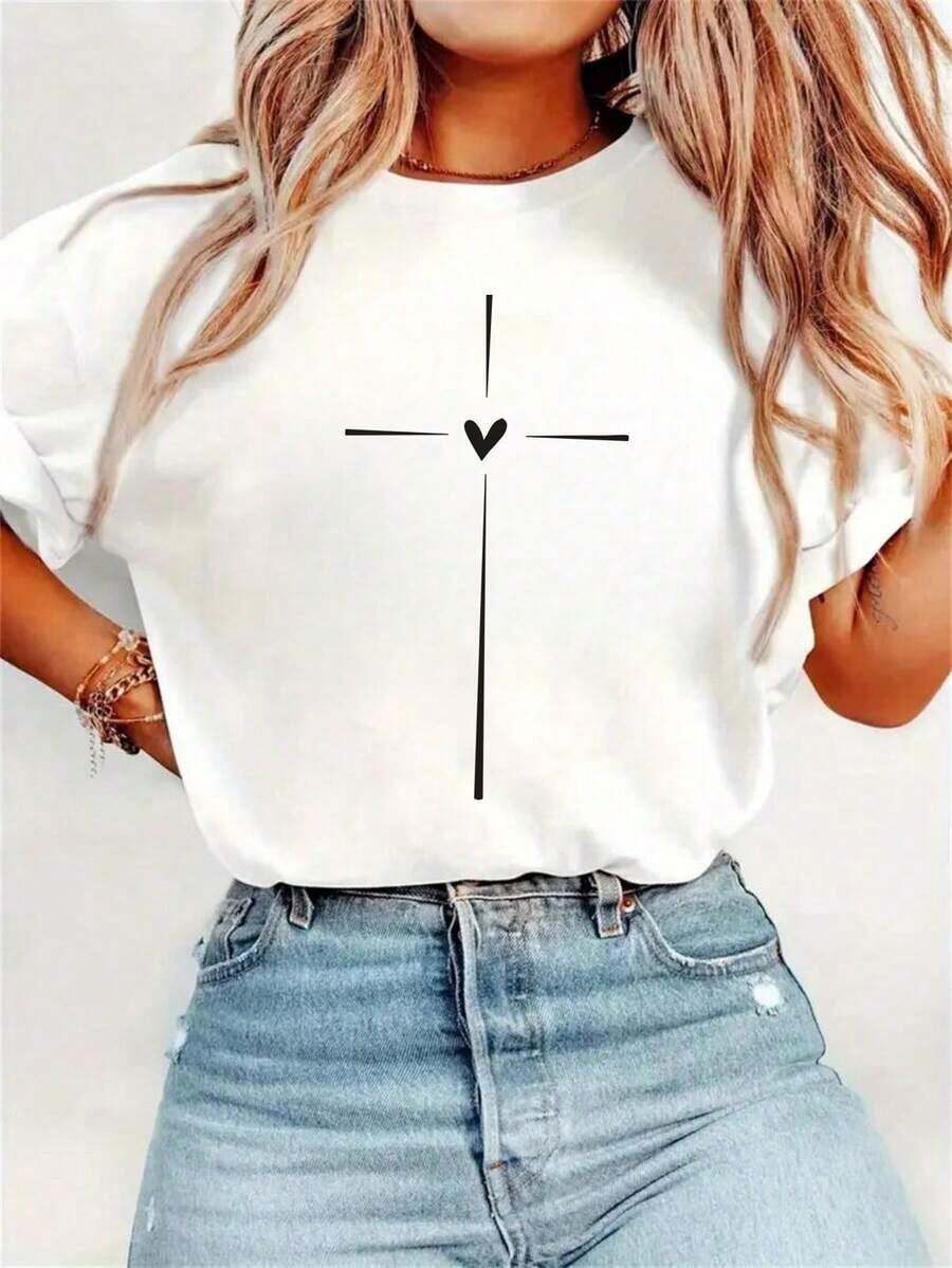 Women T-Shirts - White - View 1