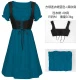 20230809 Blue Vest Dress