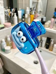 6/3/1pc Random Color Toothbrush Head Protector, Portable Travel Toothbrush Case, Electric Toothbrush Protective Cover, Toothbrush Dust Cap, Storage Cover, Top Cover/Travel Essential - One Size - View 5