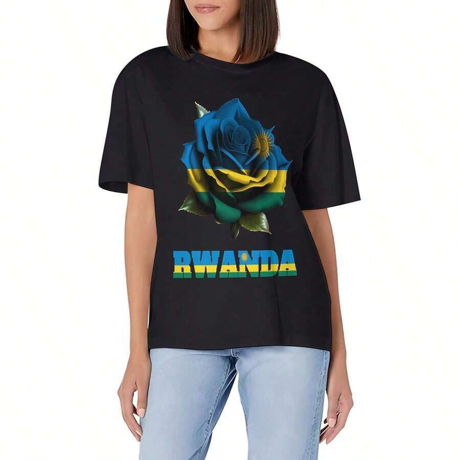 1 "A Little Ray Of Absolute Black" T-Shirt, Sarcastic Gothic T-Shirt, Funny Gift For A Friend, Dark Humor T-Shirt, Gothic Gift T-Shirt, Funny And Gloomy Gift, 180g 100% Cotton. - 黑色 2 - 查看 1