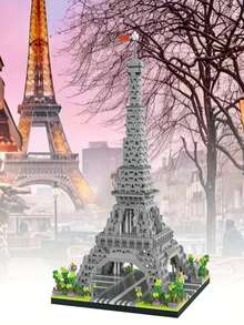 5446PCS Colosseum/1550PCS Ancient Rome/3585PCS Eiffel Tower/3377PCS Louvre/1306PCS Paris Tower Building Blocks Eternal City Set - Explore World Wonders, Perfect Choice For Collectors And Holiday Gifts - Colour Box - View 6