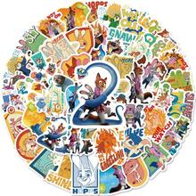 Disney | Bộ 50 miếng dán hình cáo, thỏ, Judy, Nick Wilde trong Zootopia 2, các nhân vật hoạt hình Disney dễ thương, thích hợp cho người lớn, dùng để dán sổ lưu niệm, nhật ký, xe hơi, bình nước, điện thoại, laptop, ván trượt, tranh graffiti sáng tạo, đàn guitar, hành lý, quà tặng tựu trường, sinh nhật, phần thưởng, Giáng sinh, Năm mới, Lễ Phục sinh, đồ dùng tiệc tùng, quà tặng tốt nghiệp, trang trí mùa lễ hội. - 1 Set - Xem 8