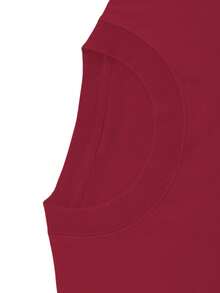 High-Quality Wholesale Women's T-Shirt, Comfortable And Stylish, With Bow Design And Leopard Print, Unique Print, Ideal For Best Friend Sets, Loose Fit, Casual, Versatile, Comfortable And Skin-Friendly, Crew Neck, New 2026 - 100% Breathable Cotton - 紅色 - 查看 3