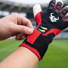 GKHMNEW Youth & Adult Goalkeeper Gloves, Enhanced Latex Palm Grip, Breathable Knit Fabric, Suitable For Match & Training - Multicolor - View 5
