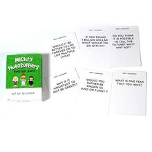 Mighty Philosophers Educational Card Set | Fun & Interactive Game, Great For Encouraging Critical Thinking & Discussion - Multicolor - View 6