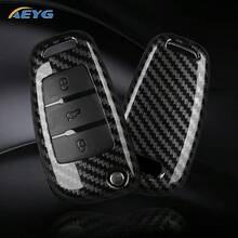 适用于奥迪 C6 R8 A1 A3 Q3 A4 A5 Q5 A6 S6 A7 B6 B7 B8 8P 8V 8L TT RS 的 ABS 汽车钥匙壳保护套，汽车钥匙保护壳配件 - 奧迪C款 - 查看 2