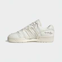 Adidas RIVALRY LOW 經典滑板帆布運動鞋 - 白色 - 查看 2