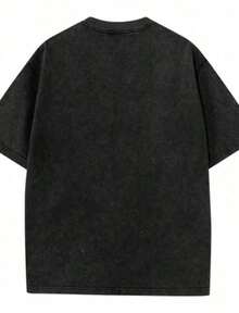 Camiseta Vintage Lavada Unisex Club, Algodón Lavado Unisex, Estilo Vintage, Camiseta Solo para Miembros, Camiseta Retro Sarcástica - Negro 6 - Ver 2