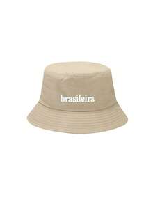 1 buah Topi Ember Wanita Motif Huruf, Topi Lipat Bertepi Lebar Pelindung Matahari untuk Pantai dan Aktivitas Luar Ruangan, Hadiah & Penggunaan Sehari-hari - MultiWarna - View 10