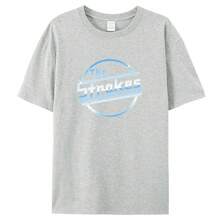 Camiseta de algodón para hombre, Tops de verano, camiseta de Strokes para hombre, banda de Rock independiente, manga corta, tallaás, Top negro para hombre, envío directo - 5 - Ver 10