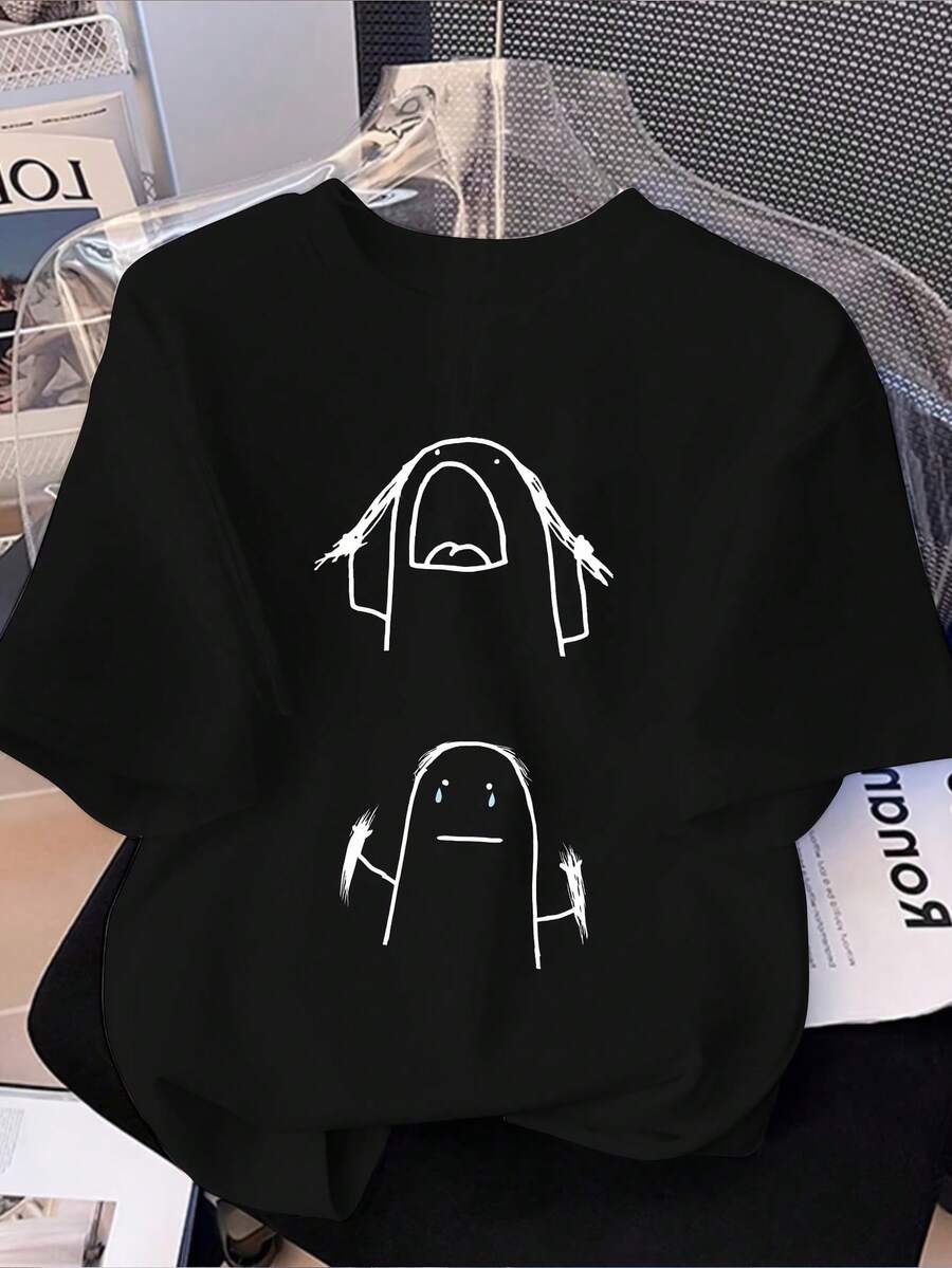 Women T-Shirts - Black - View 1