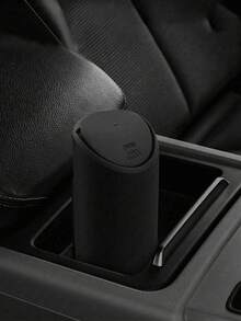 Multi-Function Car Trash Can, Silicone Cup Holder Trash Can With ABS Base, Removable And Washable Mini Storage Box Suitable For Keys, Coins, Phones, Non-Slip Dashboard Storage Box - A - View 9