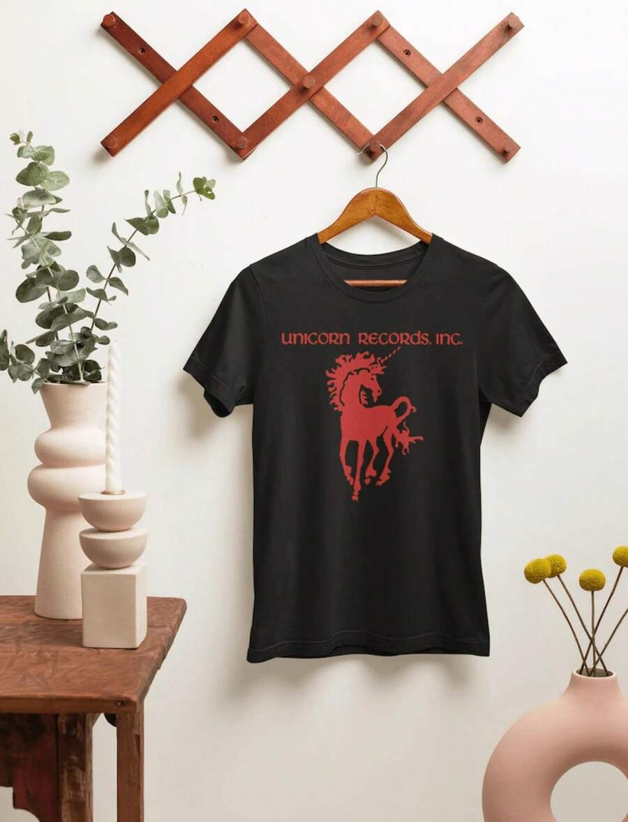 1 Unicorn Nurse T-Shirt, RN T-Shirts, Gifts For Nurses, Unicorn Nurse T-Shirt, Registered Nurse T-Shirt, Unicorn Art, 180g 100% Cotton - 黑色 8 - 查看 1