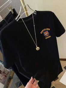 Women T-Shirts - Black - View 1