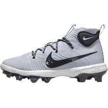 Nike Alpha Huarache NXT MCS DJ6519-003 Men's Gray Molded Baseball Cleats LIQ608 - Grey - View 3