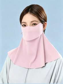 1 chiếc khẩu trang uống được, bảo vệ cổ, chống nắng, khẩu trang lụa băng, không đường may, chống tia UV, thoáng khí khi dùng ngoài trời, che nắng, có thể giặt được - Phiên bản nước uống - Xem 6