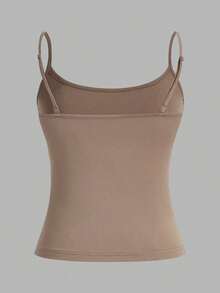 Set de 3 camisetas de tirantes ajustadas informales para mujer, adecuadas para el verano - Multicolor 4 - Ver 4