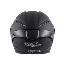 Matte Black Motorcycle Helmet, Size L | Comfort And Style On Every Ride - Black - View 5