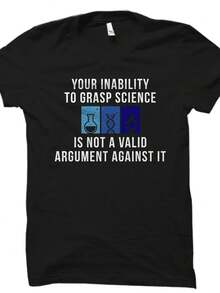 Funscience Gift. Science TeaC1her S1Hirt. Science Gift. Science S1Hirt. Science ProfessS1or Gift. Scientist S1Hirt. Science TeaC1her OS2670 - Black - View 1
