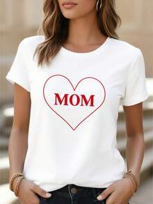 Camiseta de manga corta cuello redondo blanco sobredimensionado de las mujeres - suave transpirable suelto uste - línea blusa-compatible superior adecuado para el hogar, vies, S, ropa cajera casual, regalo lavable a la máquinara el Día de la Madre y lascua - Blanco - Ver 2
