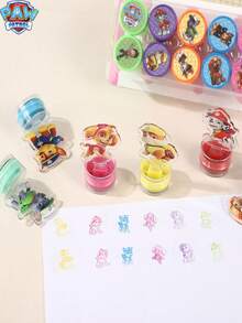 Paw Patrol 10个/套 汪汪队立大功卡通印章，可爱彩色图案奖励印章 - 均碼 - 查看 3
