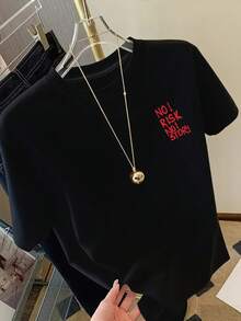 Women T-Shirts - Black - View 3