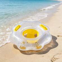 Happy wind Swim 夏季彩色装饰充气游泳圈,带把手,加厚PVC材质,适用于浴室、浴缸、游泳池、派对、海滩等场所,经久耐用,舒适轻便。 - 彩色 - 查看 9