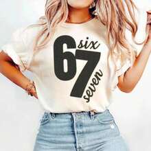 1 Piece Funny T-Shirt With "Let's Get Meme" Meme Print - 100% Cotton, Short Sleeve, Casual Crew Neck, Simple Y2K Style With Letter Print, Streetwear, Soft T-Shirts For All Seasons - Unisex, For Everyday Wear On Campus, 180g 100% Cotton - 白色-11 - 查看 7