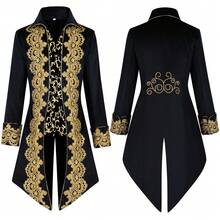 Cosplay Clothing - Lace Tuxedo Style 2 Black - View 1