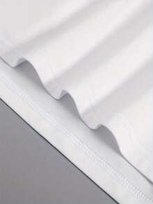 Comfortable, Versatile Short-Sleeved Sports Top. - White - View 7